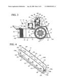 Portable rock crusher and scarifier diagram and image