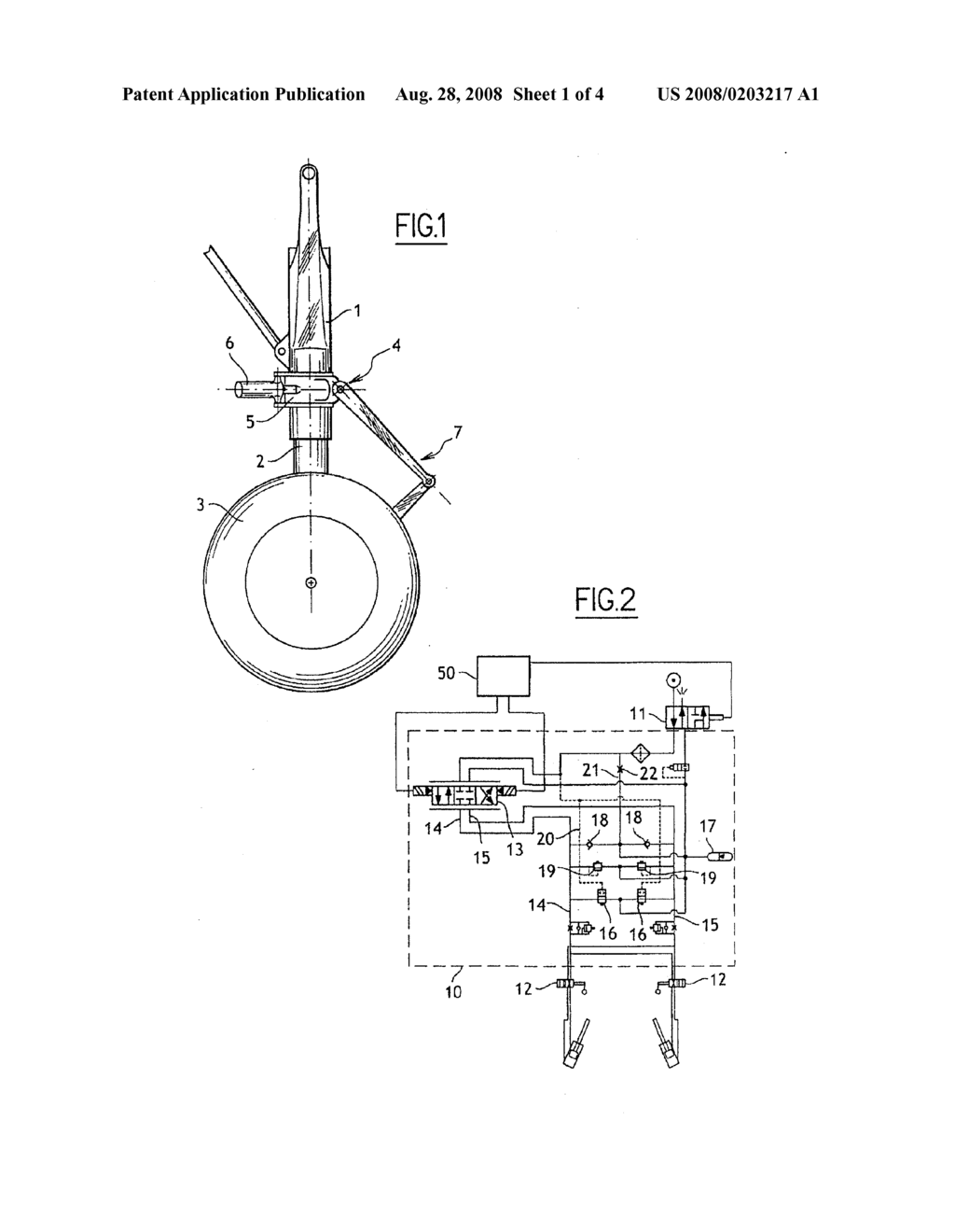 METHOD FOR MANAGING THE WHEEL STEERING CONTROL OF AN AIRCRAFT - diagram, schematic, and image 02