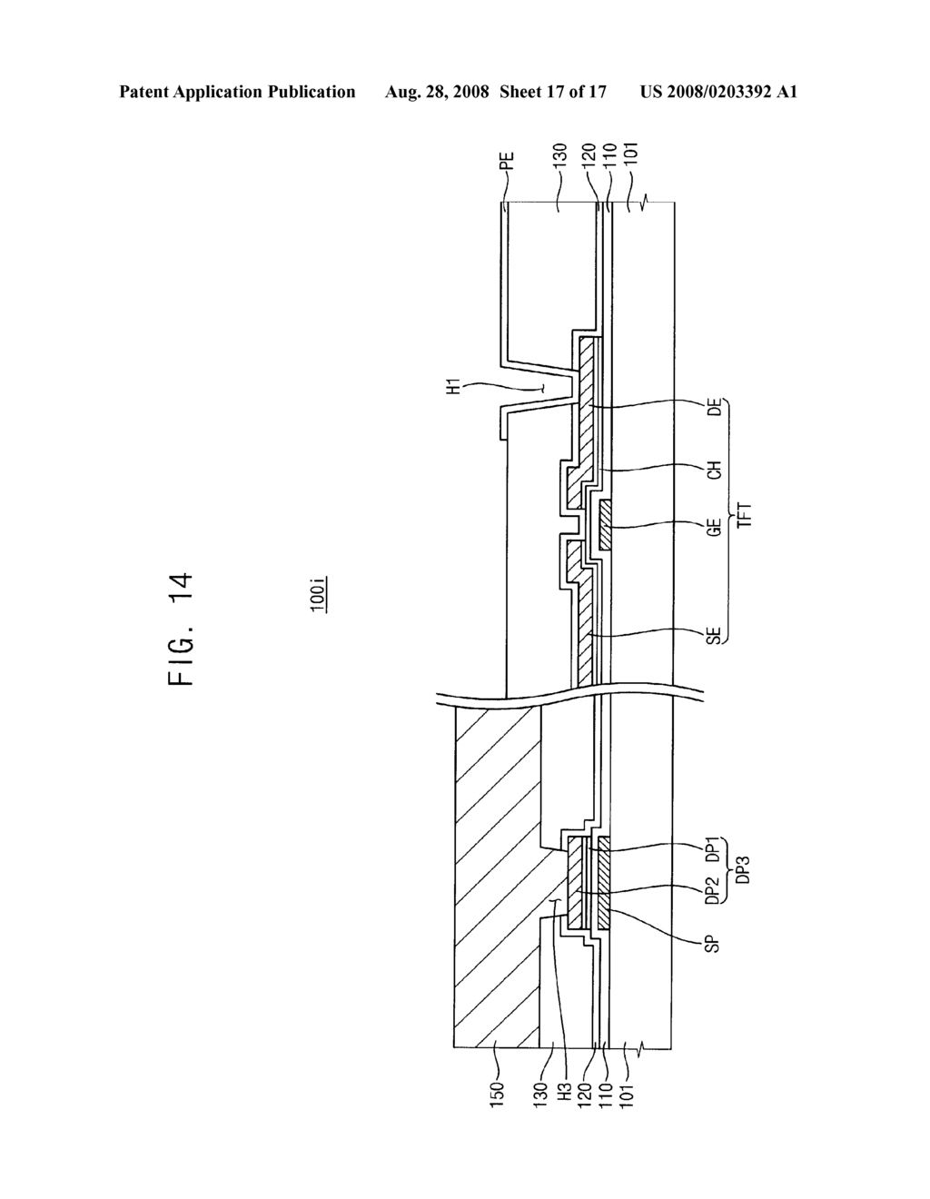 DISPLAY SUBSTRATE, METHOD OF MANUFACTURING THE SAME AND DISPLAY DEVICE HAVING THE SAME - diagram, schematic, and image 18