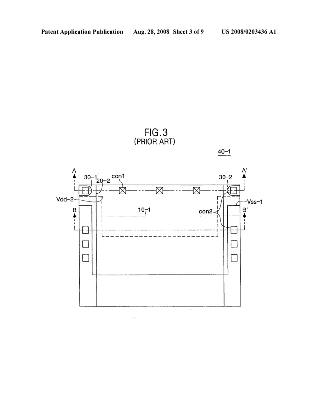 Semiconductor device and layout method of decoupling capacitor thereof - diagram, schematic, and image 04