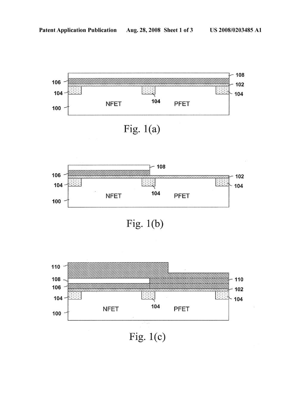 STRAINED METAL GATE STRUCTURE FOR CMOS DEVICES WITH IMPROVED CHANNEL MOBILITY AND METHODS OF FORMING THE SAME - diagram, schematic, and image 02