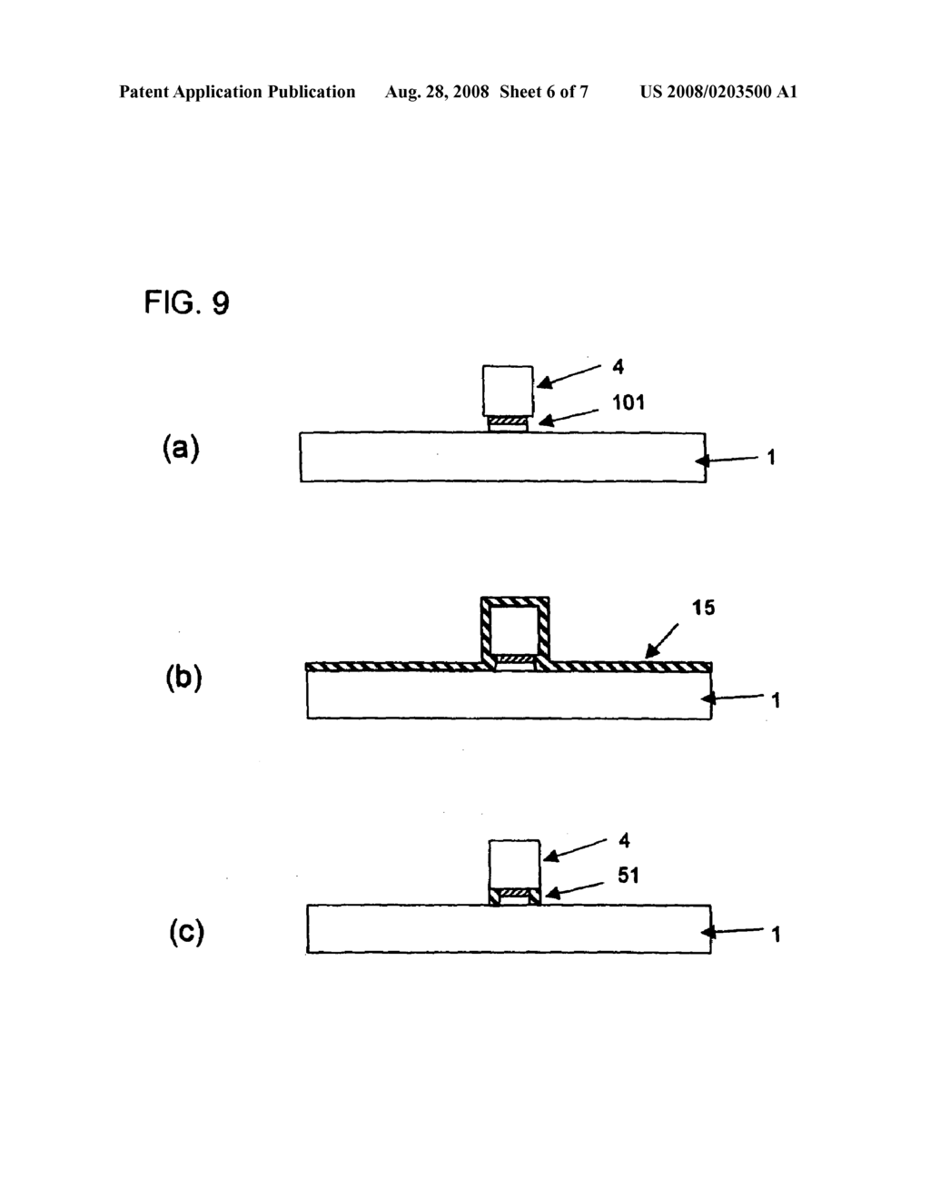 Semiconductor device and production method therefor - diagram, schematic, and image 07