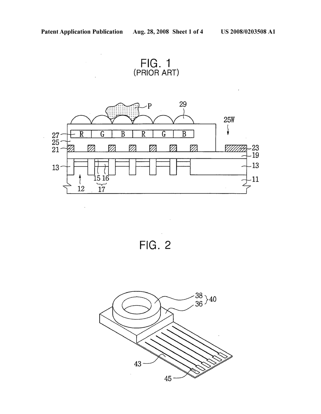 Image sensing device having protection pattern on the microlens, camera module, and method of forming the same - diagram, schematic, and image 02