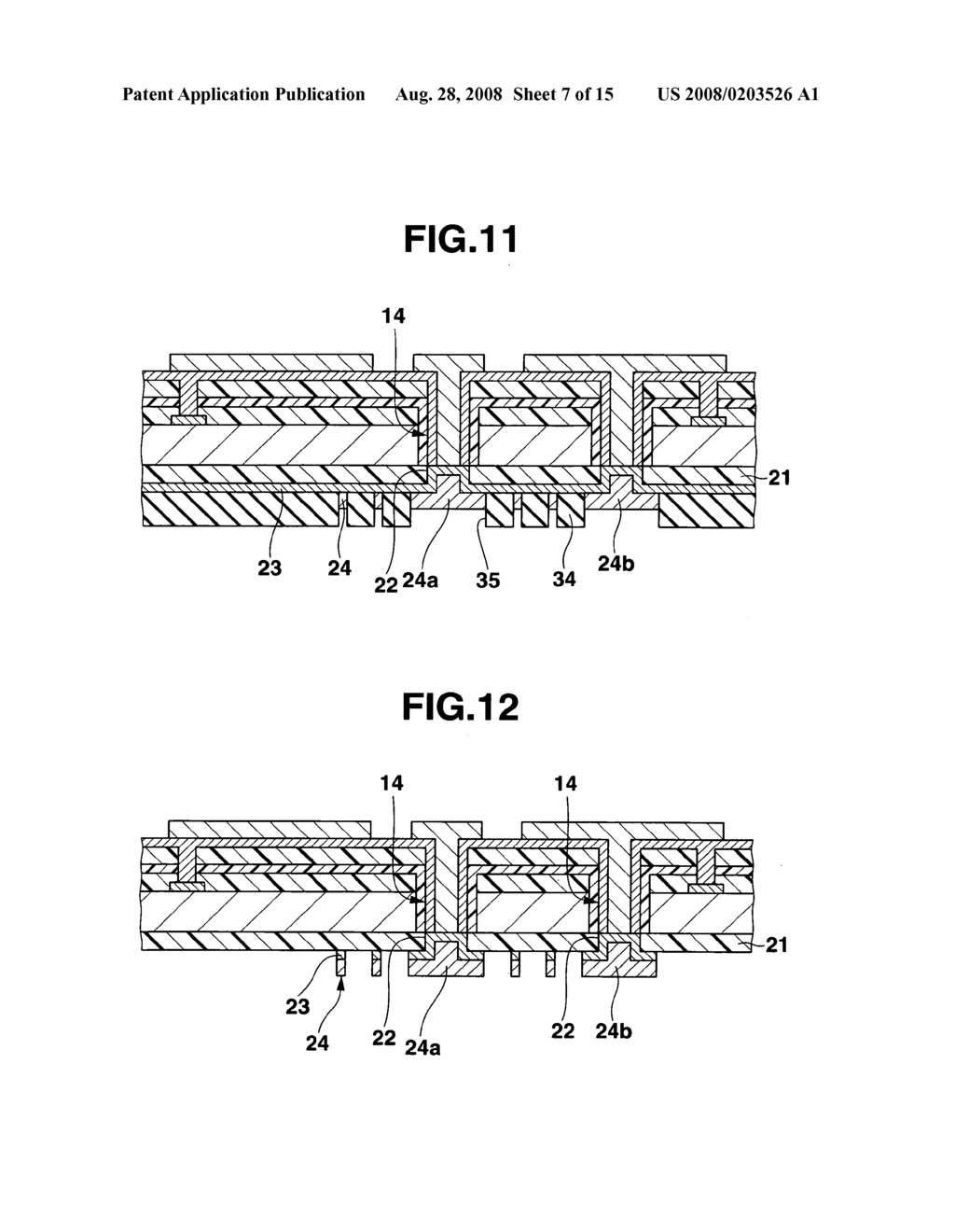 Semiconductor device equipped with thin-film circuit elements - diagram, schematic, and image 08