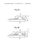 Semiconductor device having stress alleviating portion positioned at outer circumference of chip, wiring substrate, and method for producing the same diagram and image