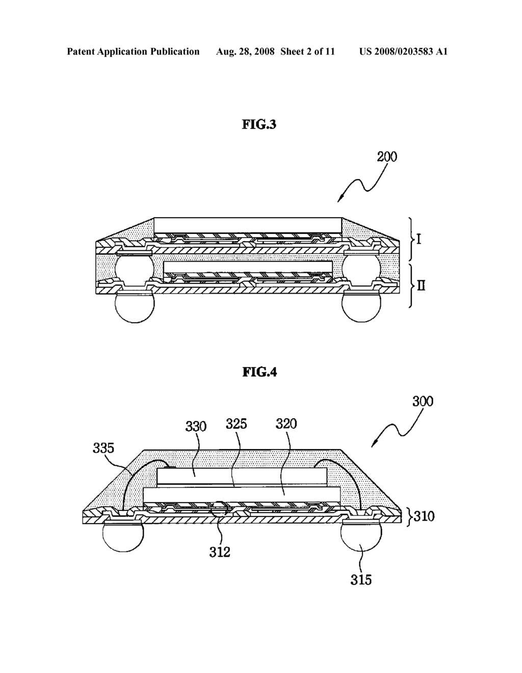 SEMICONDUCTOR PACKAGE AND FABRICATION METHOD THEREOF - diagram, schematic, and image 03