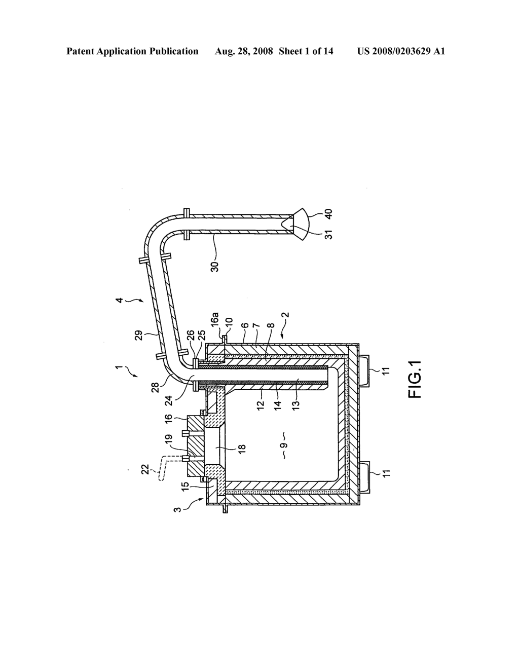 System for Supplying Molten Metal, Container and a Vehicle - diagram, schematic, and image 02