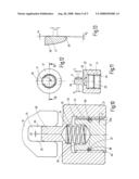 Clutch device for tool holders or for workpiece chucking device diagram and image