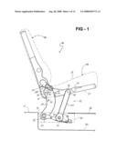 Mono Leg Transformer Seat diagram and image