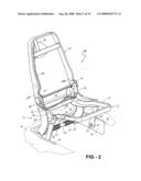 Mono Leg Transformer Seat diagram and image