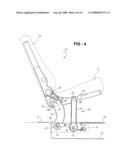 Mono Leg Transformer Seat diagram and image