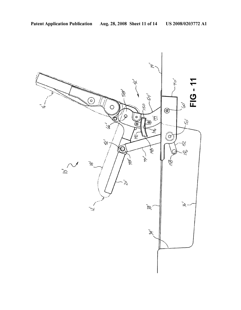 Mono Leg Transformer Seat - diagram, schematic, and image 12