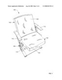 Molded Seat Assembly With Flexible Weaving diagram and image