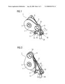 Actuating Element For a Device Moved by a Traction Rope and a Lordosis Supporting Element diagram and image