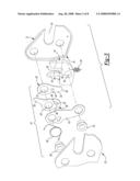 SELF-COMPENSATING MECHANICAL LATCH diagram and image