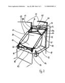 Textile Seat Supported in a Textile Support Frame diagram and image