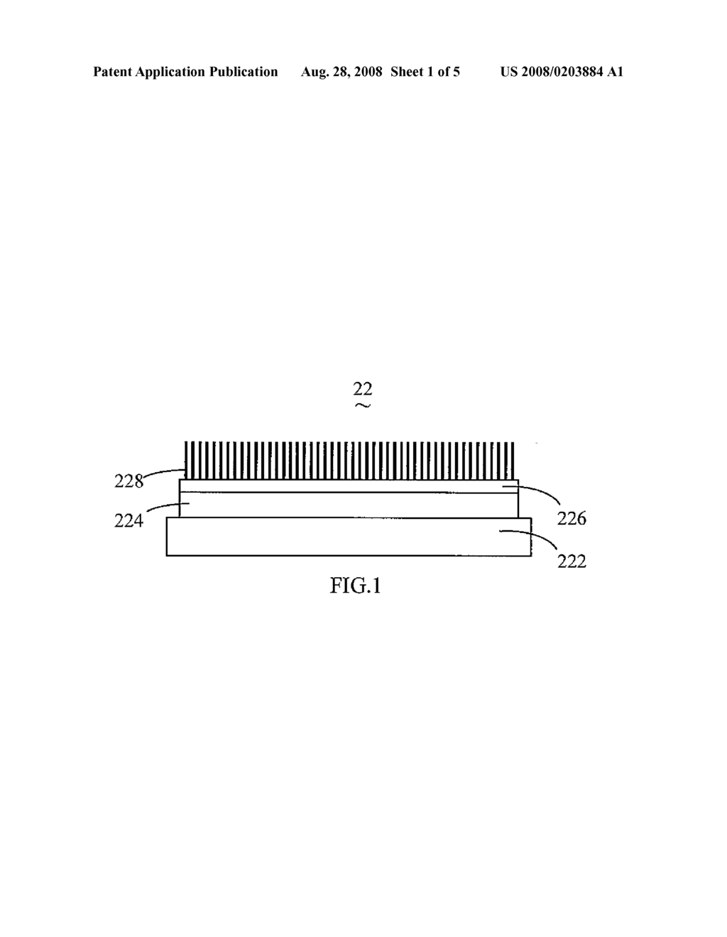 FIELD EMISSION CATHODE AND METHOD FOR FABRICATING SAME - diagram, schematic, and image 02