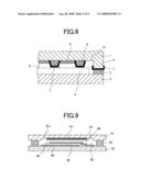 Organic electroluminescence display device diagram and image