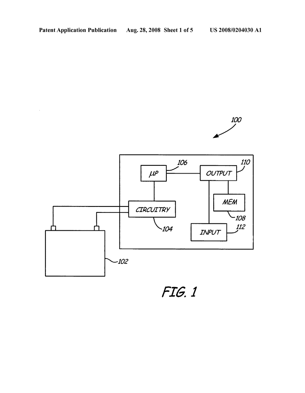 Battery tester with promotion feature - diagram, schematic, and image 02