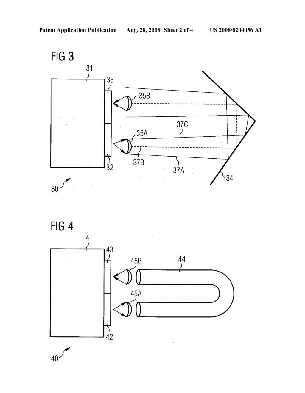 DEVICE AND METHOD FOR PERFORMING A TEST OF SEMICONDUCTOR DEVICES WITH AN OPTICAL INTERFACE - diagram, schematic, and image 03