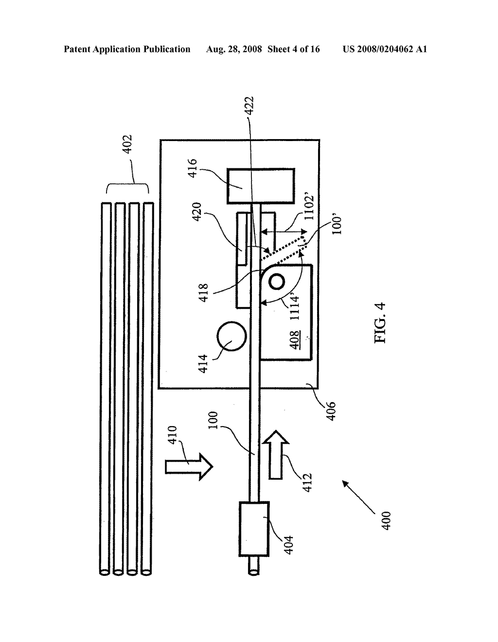 Cantilever probe card - diagram, schematic, and image 05