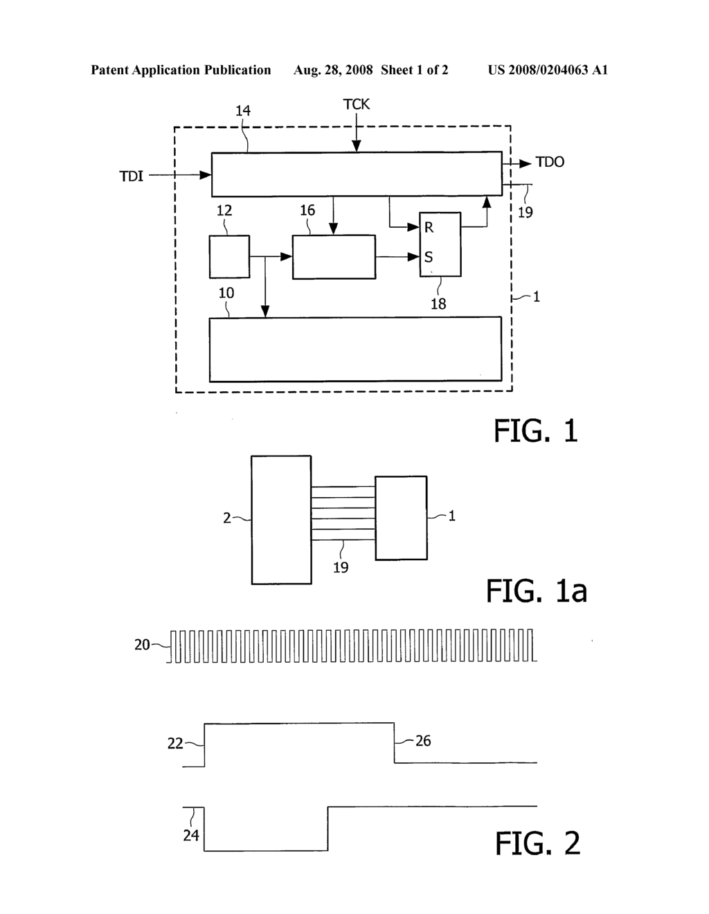 Testable Intergrated Circuit - diagram, schematic, and image 02