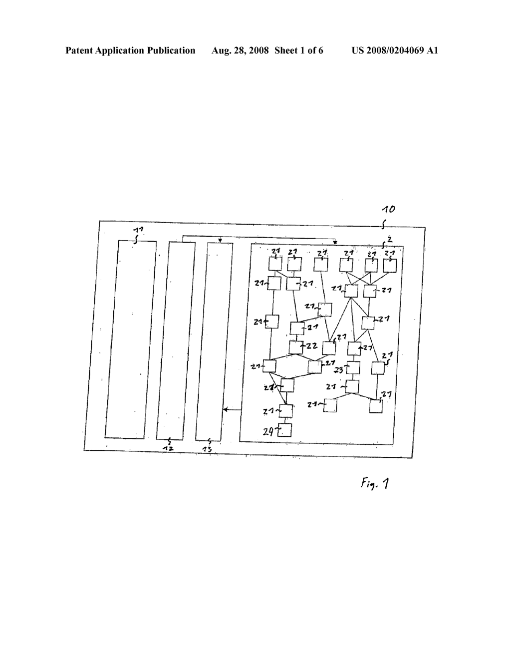 Electronic Module With Organic Logic Circuit Elements - diagram, schematic, and image 02