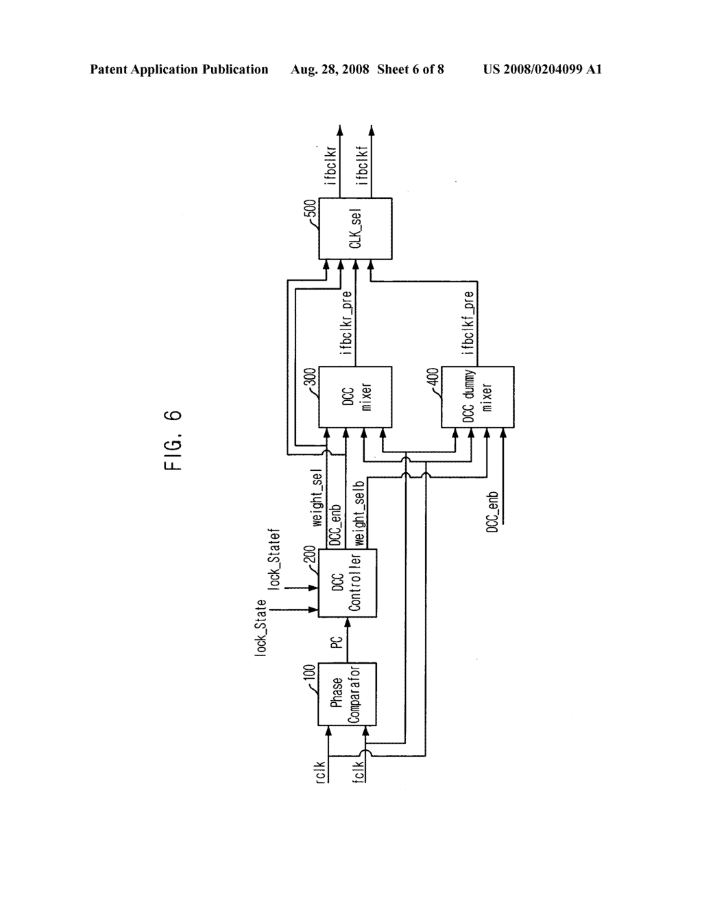 Clock generator and clock duty cycle correction method - diagram, schematic, and image 07