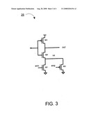 Measuring threshold voltage of transistors in a circuit diagram and image