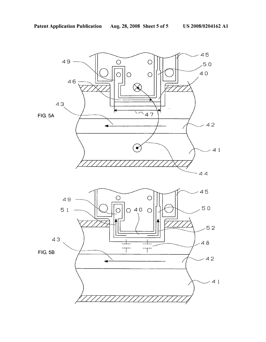 Microstripline Type Directional Coupler and Communication Device Using the Same - diagram, schematic, and image 06