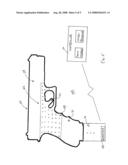 SYSTEM AND METHOD FOR MONITORING HANDLING OF A FIREARM OR OTHER TRIGGER-BASED DEVICE diagram and image