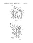 Multiple control data interface between different hosts and controller for an image projection arrangement diagram and image