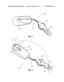 Mouse cable management diagram and image