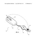 Mouse cable management diagram and image