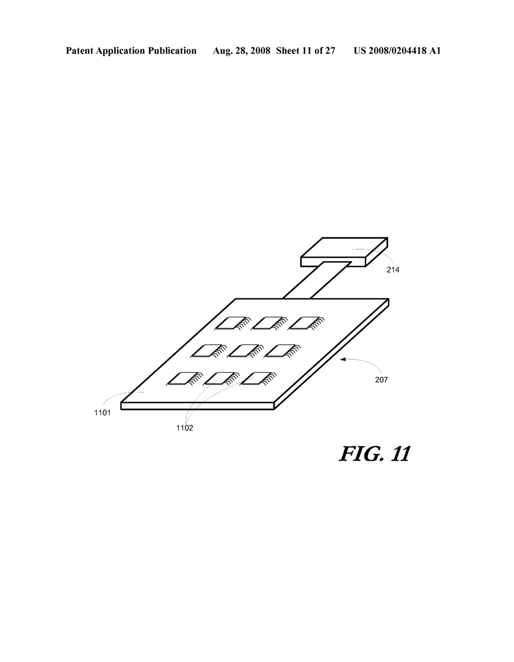 Adaptable User Interface and Mechanism for a Portable Electronic Device - diagram, schematic, and image 12