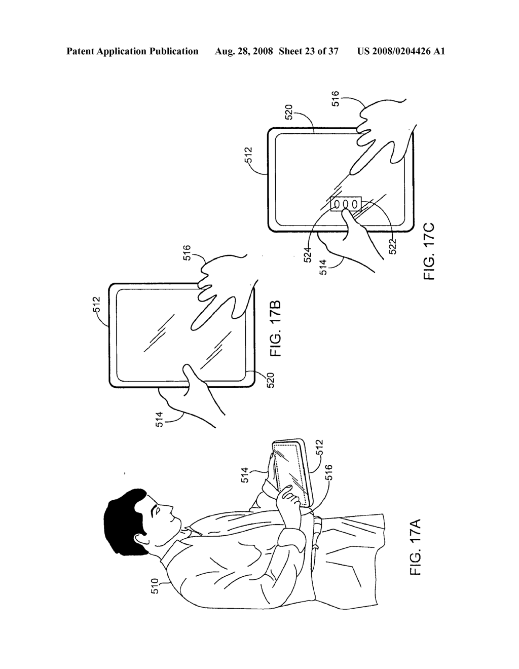 GESTURES FOR TOUCH SENSITIVE INPUT DEVICES - diagram, schematic, and image 24