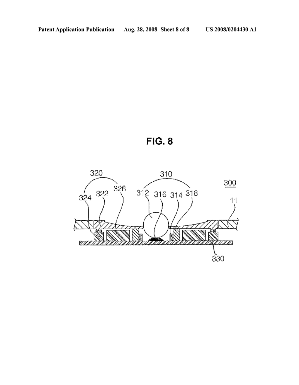 INPUT DEVICE AND MOBILE COMMUNICATION DEVICE HAVING SAME - diagram, schematic, and image 09