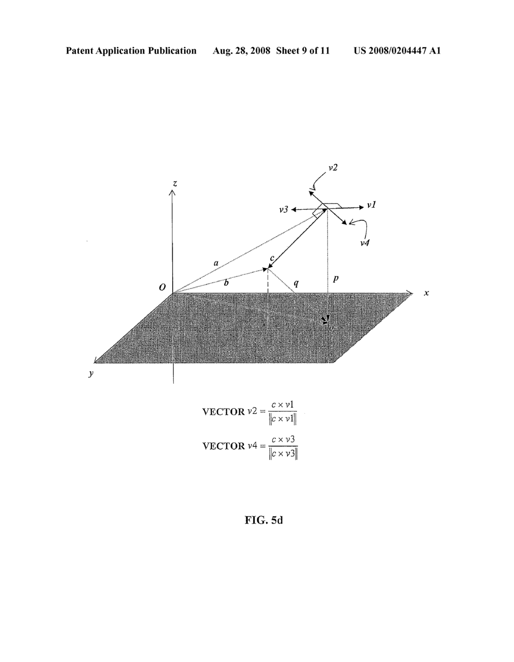 METHOD FOR MODELING AND ANIMATING OBJECT TRAJECTORIES IN THREE-DIMENSIONAL SPACE - diagram, schematic, and image 10