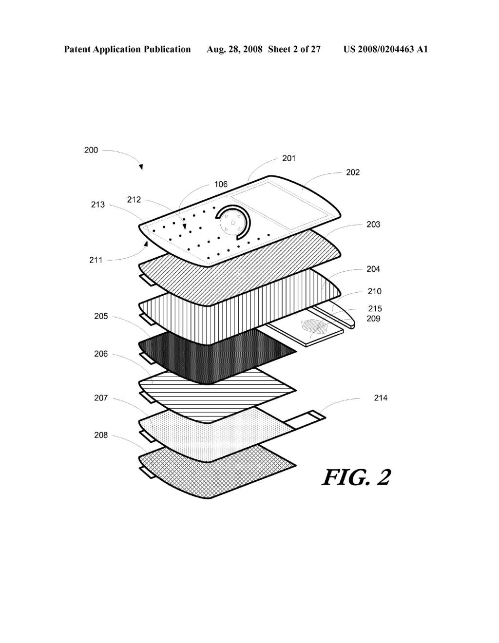 Adaptable User Interface and Mechanism for a Title Portable Electronic Device - diagram, schematic, and image 03