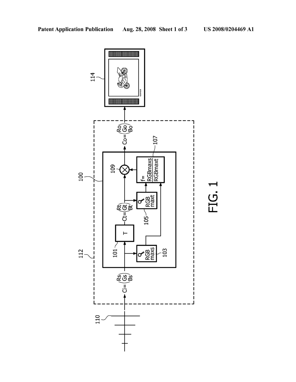 Color Transformation Luminance Correction Method and Device - diagram, schematic, and image 02