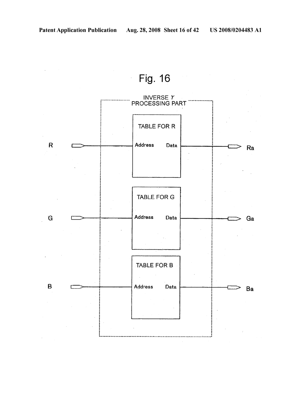 DISPLAY APPARATUS, AND IMAGE SIGNAL PROCESSING APPARATUS AND DRIVE CONTROL APPARATUS FOR THE SAME - diagram, schematic, and image 17