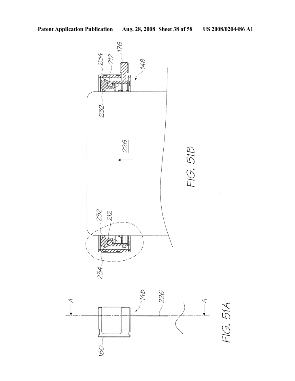 MOBILE TELECOMMUNICATIONS DEVICE WITH PRINTHEAD CAPPER AND CONTROLLED MEDIA DRIVE - diagram, schematic, and image 39