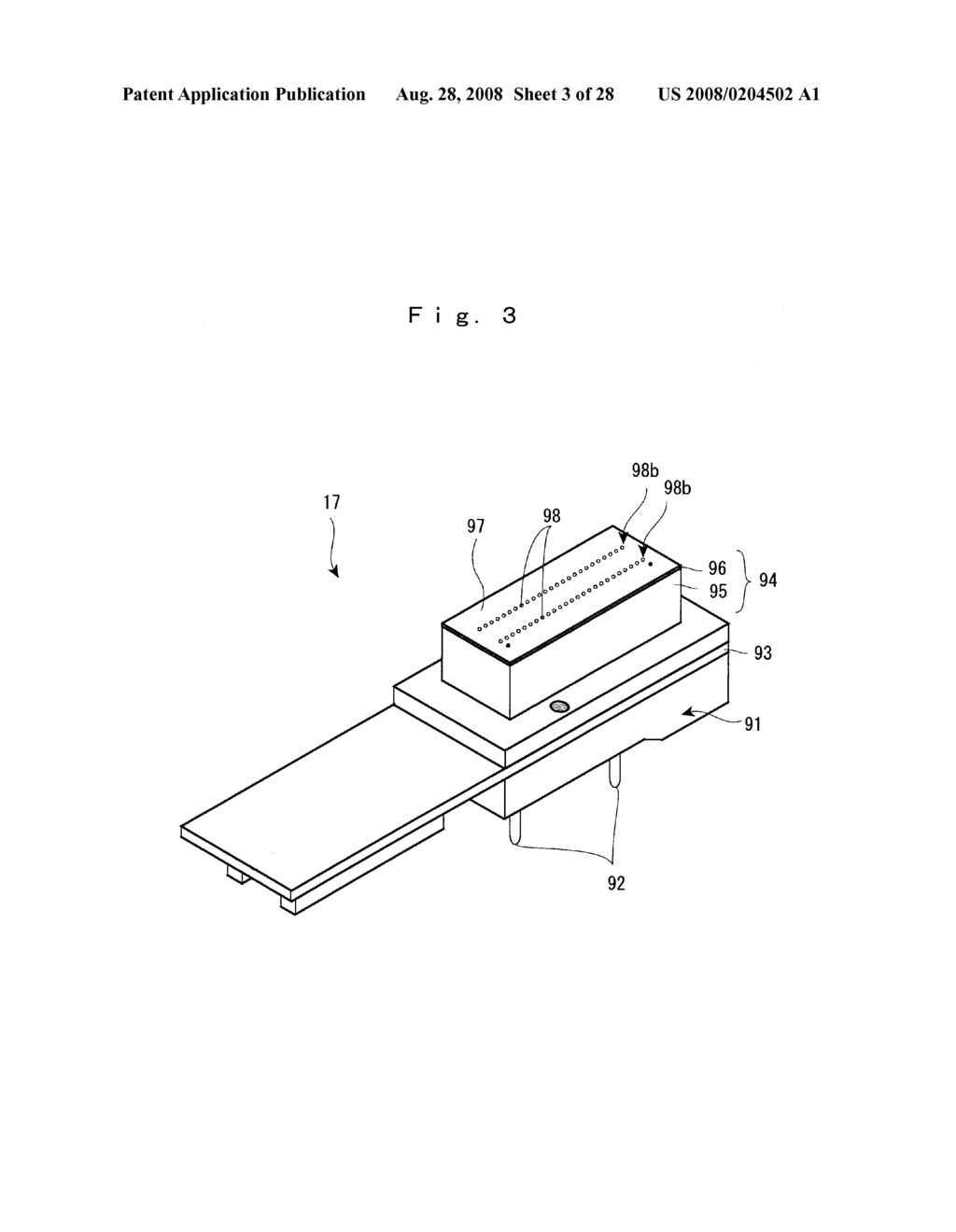 Method of measuring landed dot, measuring apparatus for landed dot, liquid droplet ejection apparatus, method of manufacturing electro-optic apparatus, electro-optic apparatus, and electronic apparatus - diagram, schematic, and image 04