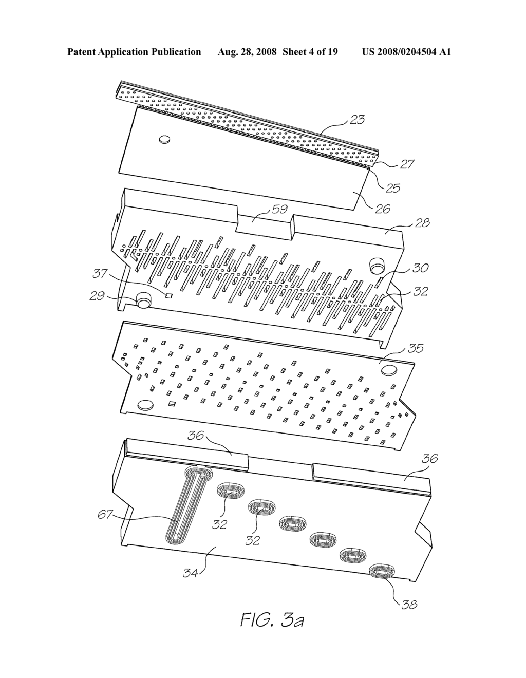 INKJET PRINTHEAD ASSEMBLY WITH CAPPED OBLIQUELY ORIENTED PRINTHEADS - diagram, schematic, and image 05