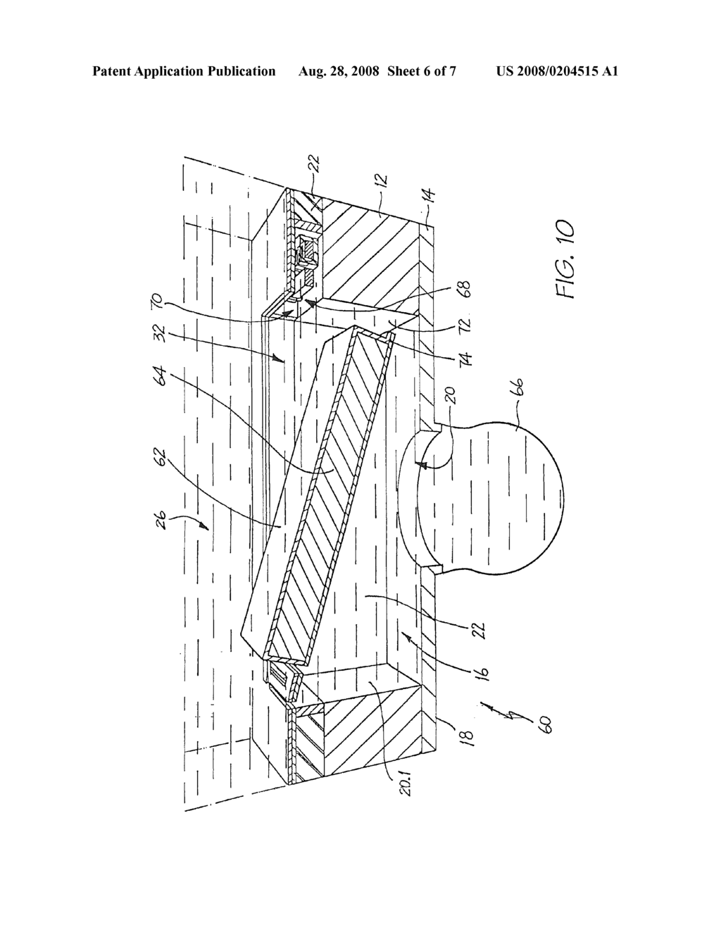 Nozzle Arrangement For An Inkjet Printhead Having An Ejection Actuator And A Refill Actuator - diagram, schematic, and image 07