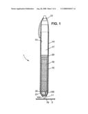 Multi-Nozzle Liquid Droplet Ejecting Head, a Writing Instrument Comprising Such a Head, and a Method of Ejecting Liquid Droplets From Same diagram and image