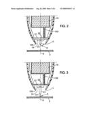 Multi-Nozzle Liquid Droplet Ejecting Head, a Writing Instrument Comprising Such a Head, and a Method of Ejecting Liquid Droplets From Same diagram and image