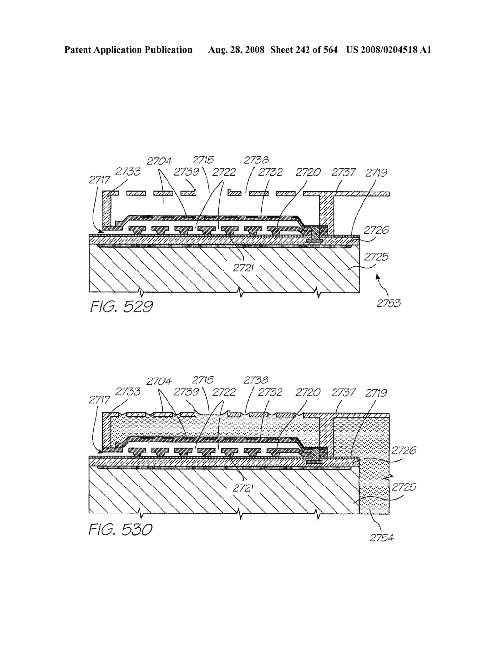 Inkjet Printer With Low Nozzle To Chamber Cross-Section Ratio - diagram, schematic, and image 243