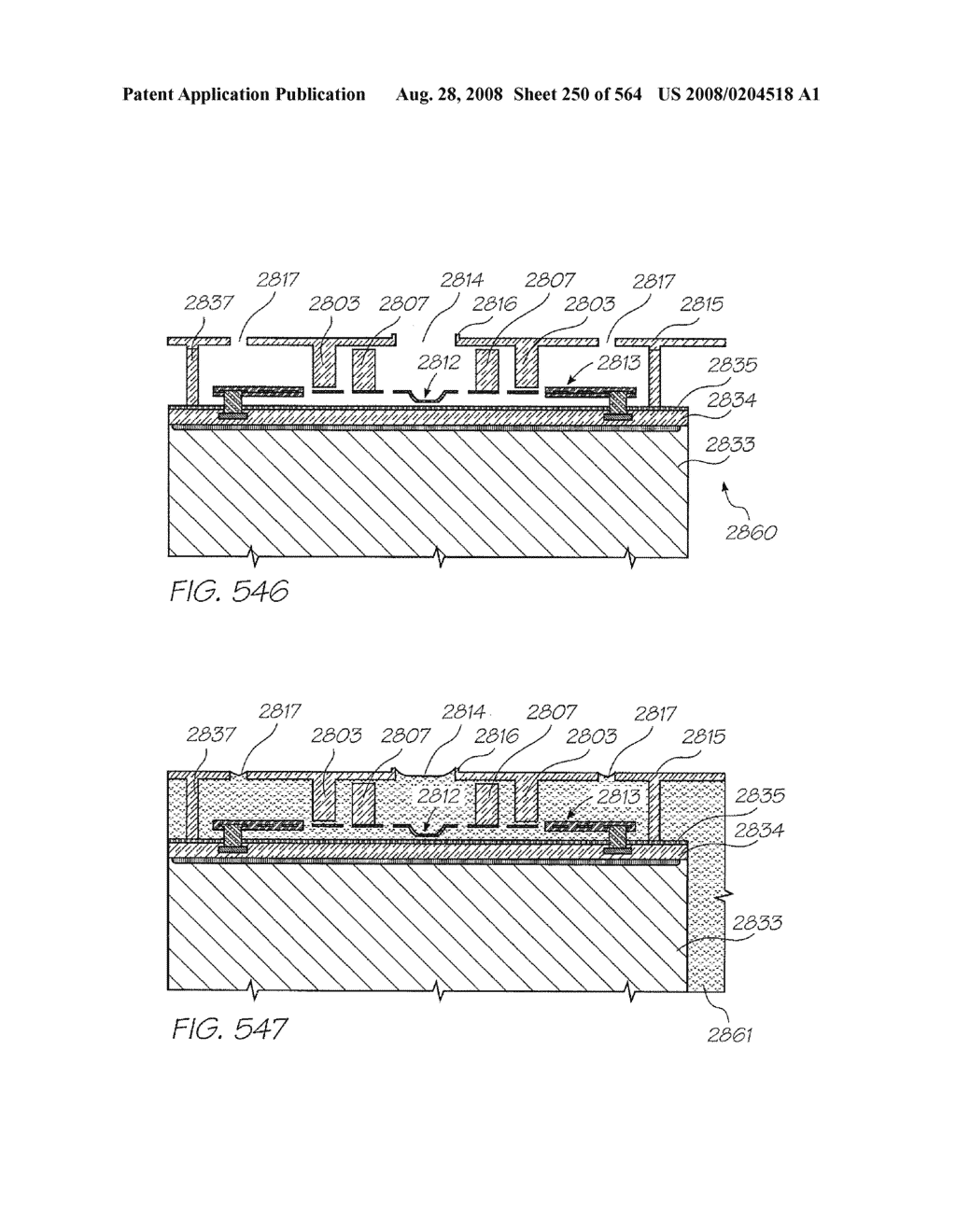 Inkjet Printer With Low Nozzle To Chamber Cross-Section Ratio - diagram, schematic, and image 251