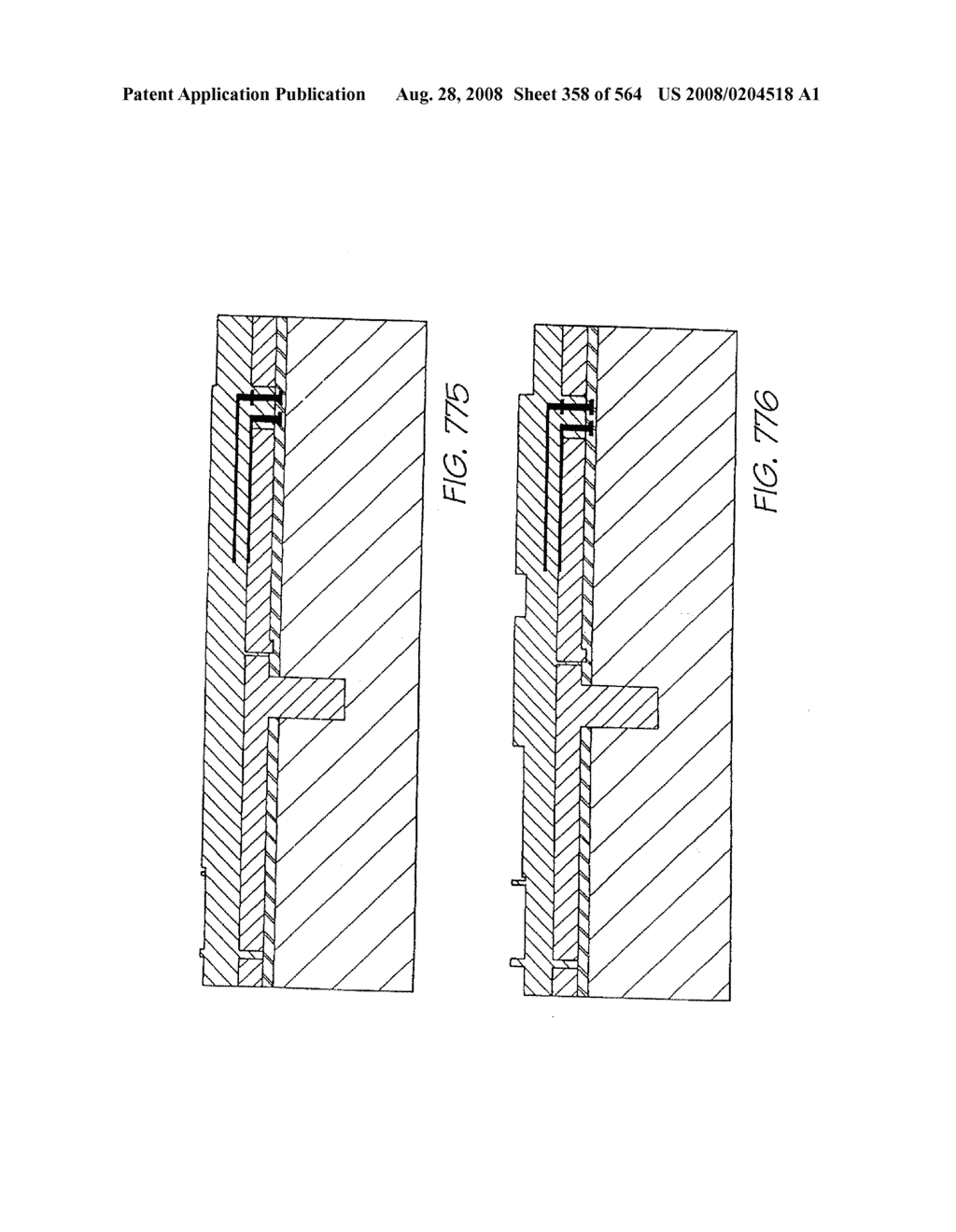 Inkjet Printer With Low Nozzle To Chamber Cross-Section Ratio - diagram, schematic, and image 359